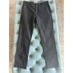 Original Penguin Chino Pants Black Casual 32 X 30 Cotton Mens